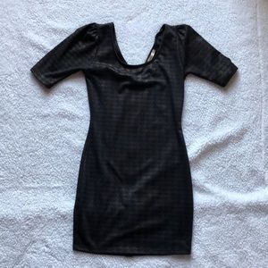Zipper back dress size small